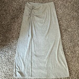 Grey Maxi Skirt